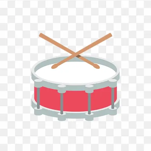 Drum vector illustration png